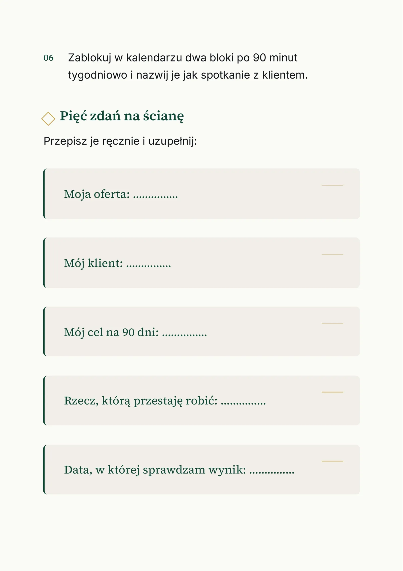 Praktyczne ćwiczenia i zadania