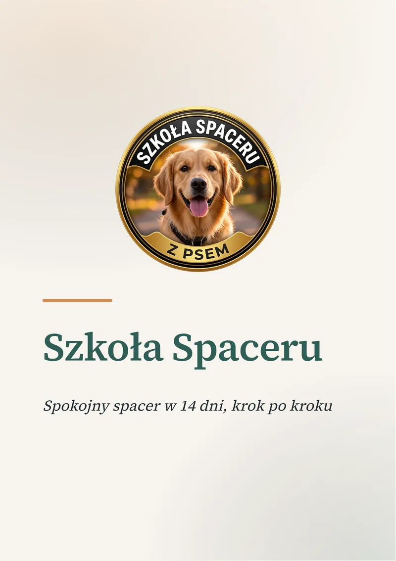 Okładka ebooka Szkoła Spaceru — Spokojny spacer w 14 dni